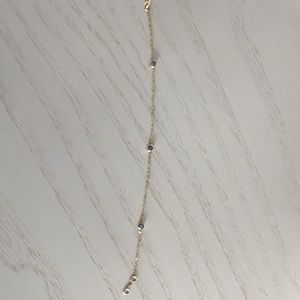 14k gold evil eye bracelet